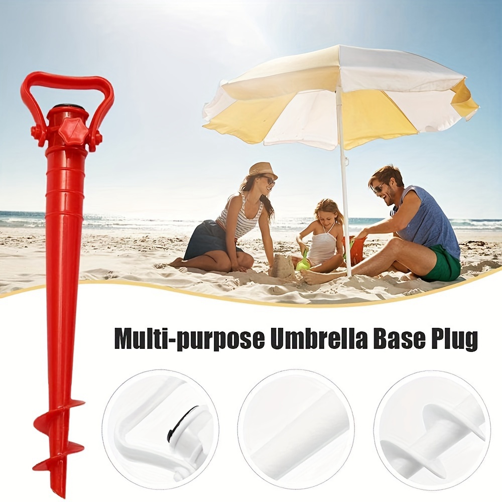 1pcs Red Beach Umbrella Anchor - Outdoor Furniture Sunbrella ulasan dan harga