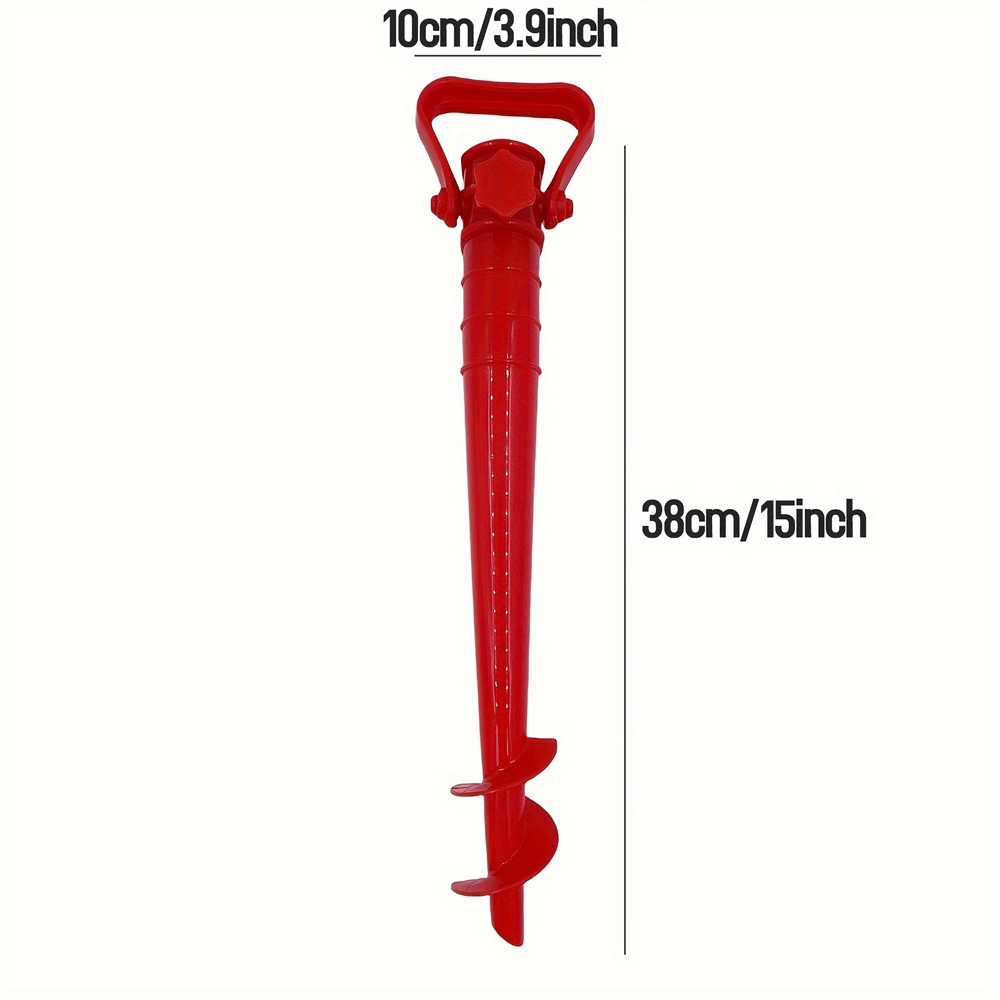 1pcs Red Beach Umbrella Anchor - Outdoor Furniture Sunbrella ulasan dan harga