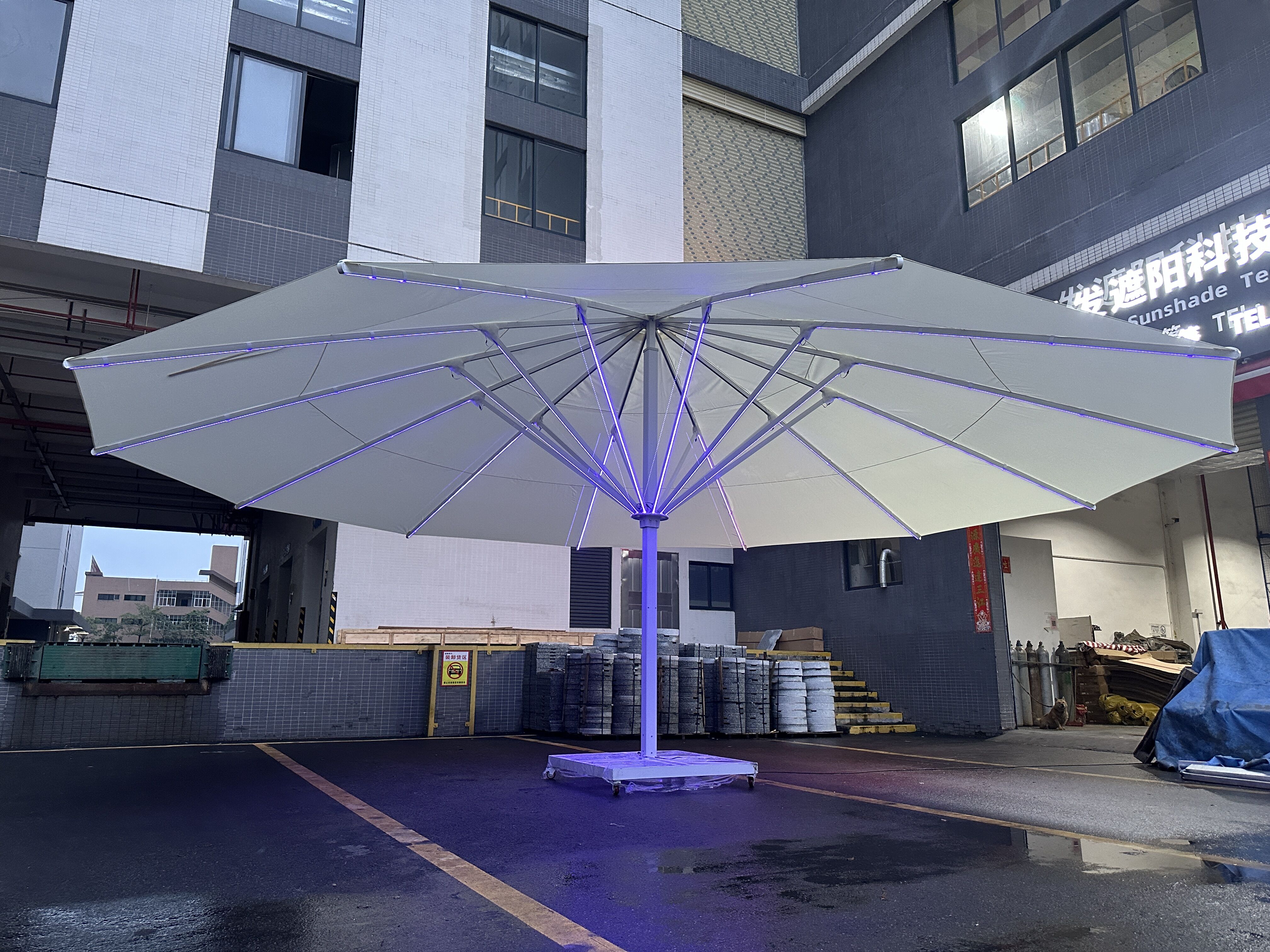 7M Outdoor Furniture LED Umbre - Outdoor Furniture Supplier ulasan dan harga