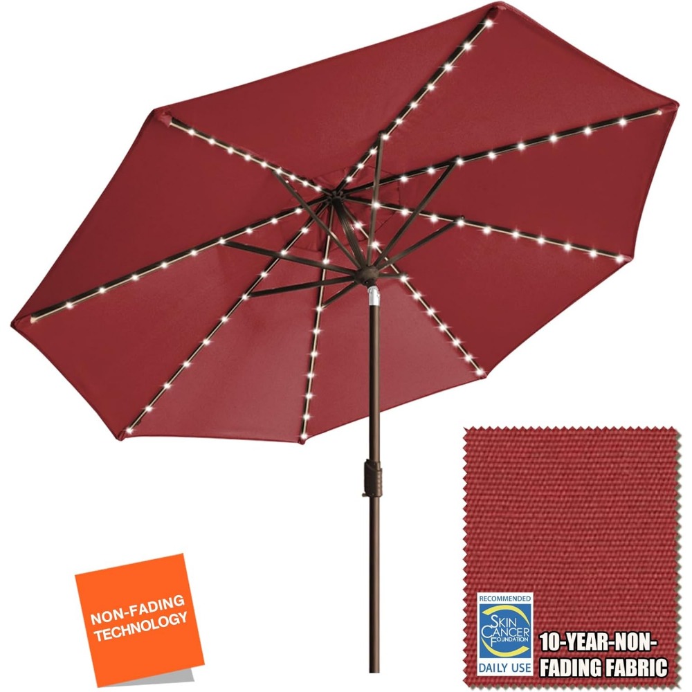 USA 10-Year-Non-Fading Solar 9 - Outdoor Furniture Year Round ulasan dan harga